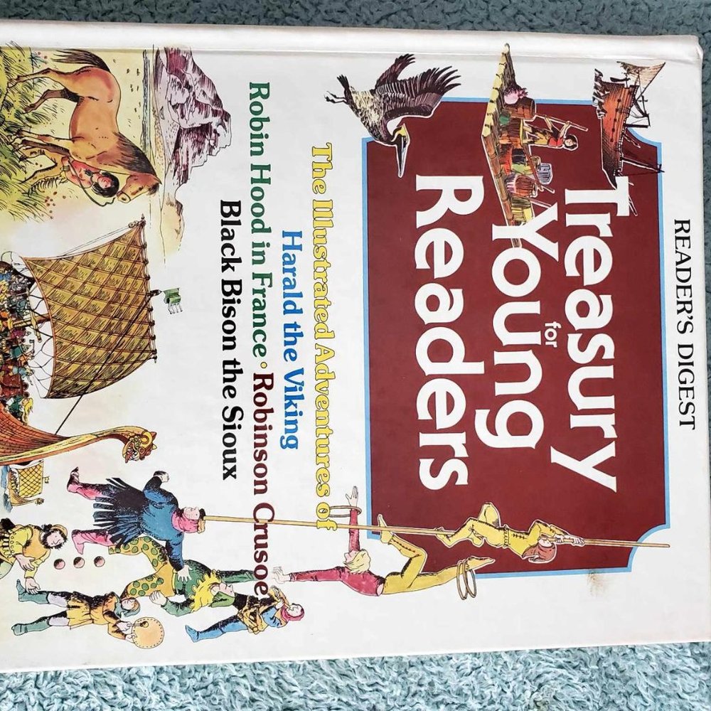 Reader’s Digest Treasury for Young Readers Illustrated Adventures, 1979